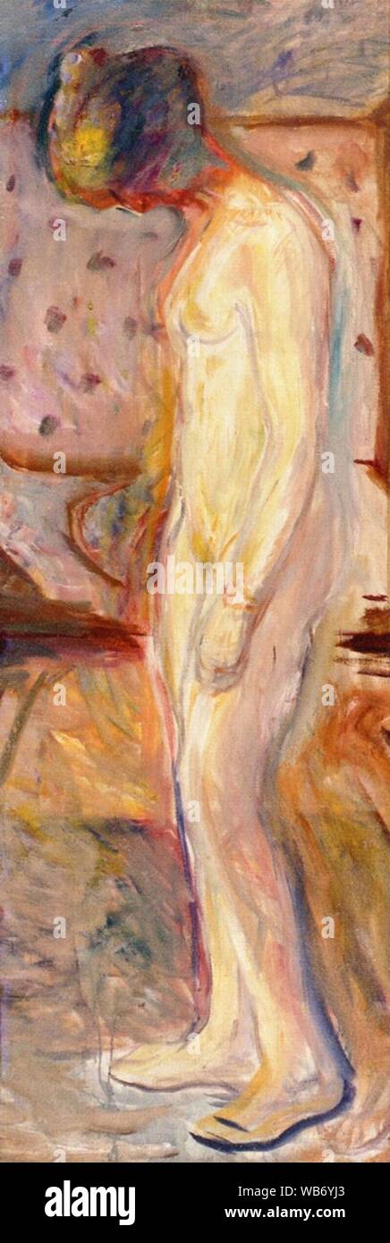 Edvard Munch - Weeping Woman (2). Stock Photo