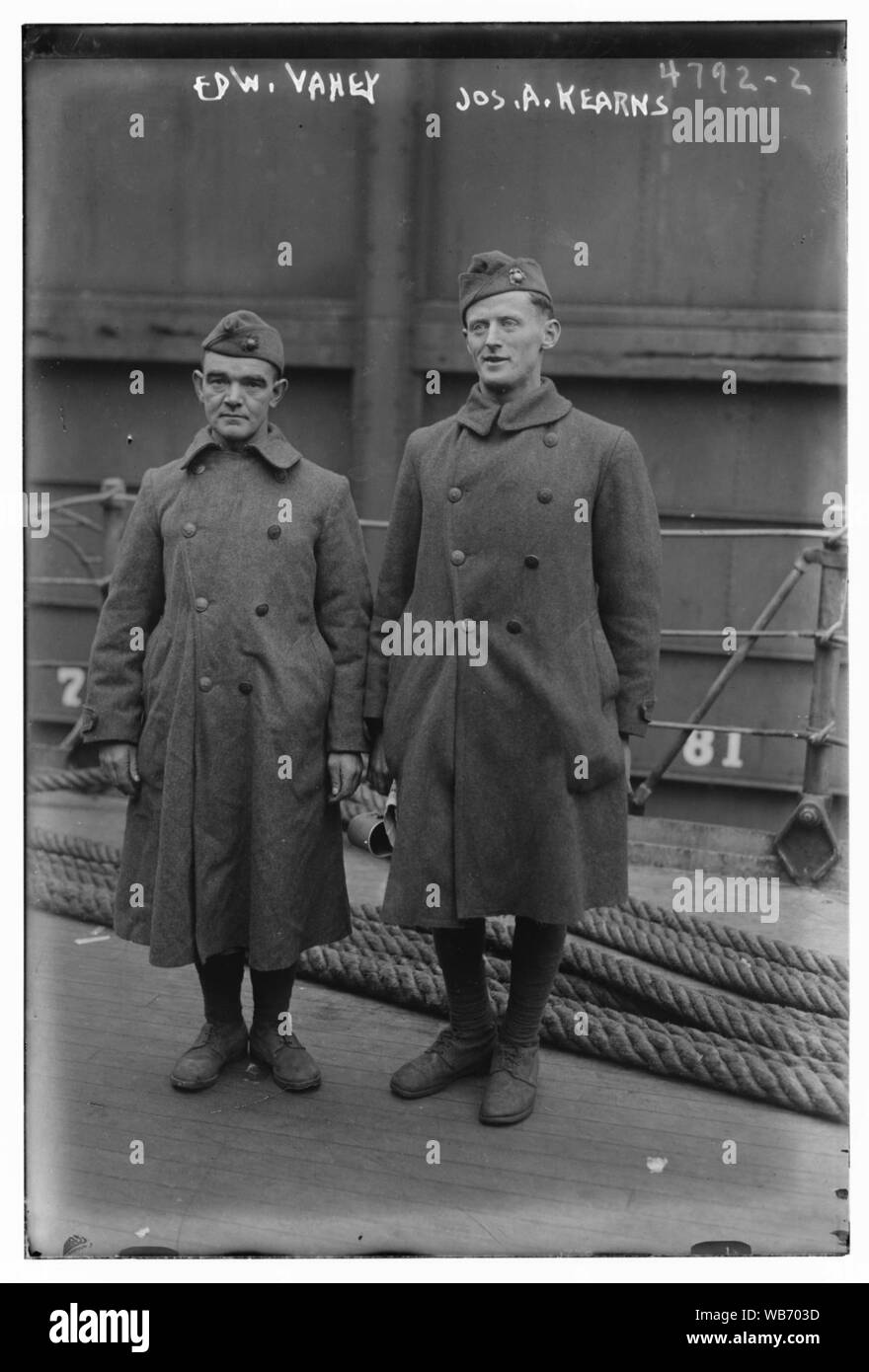 Edw. Vahey, Jos. A. Kearns Stock Photo