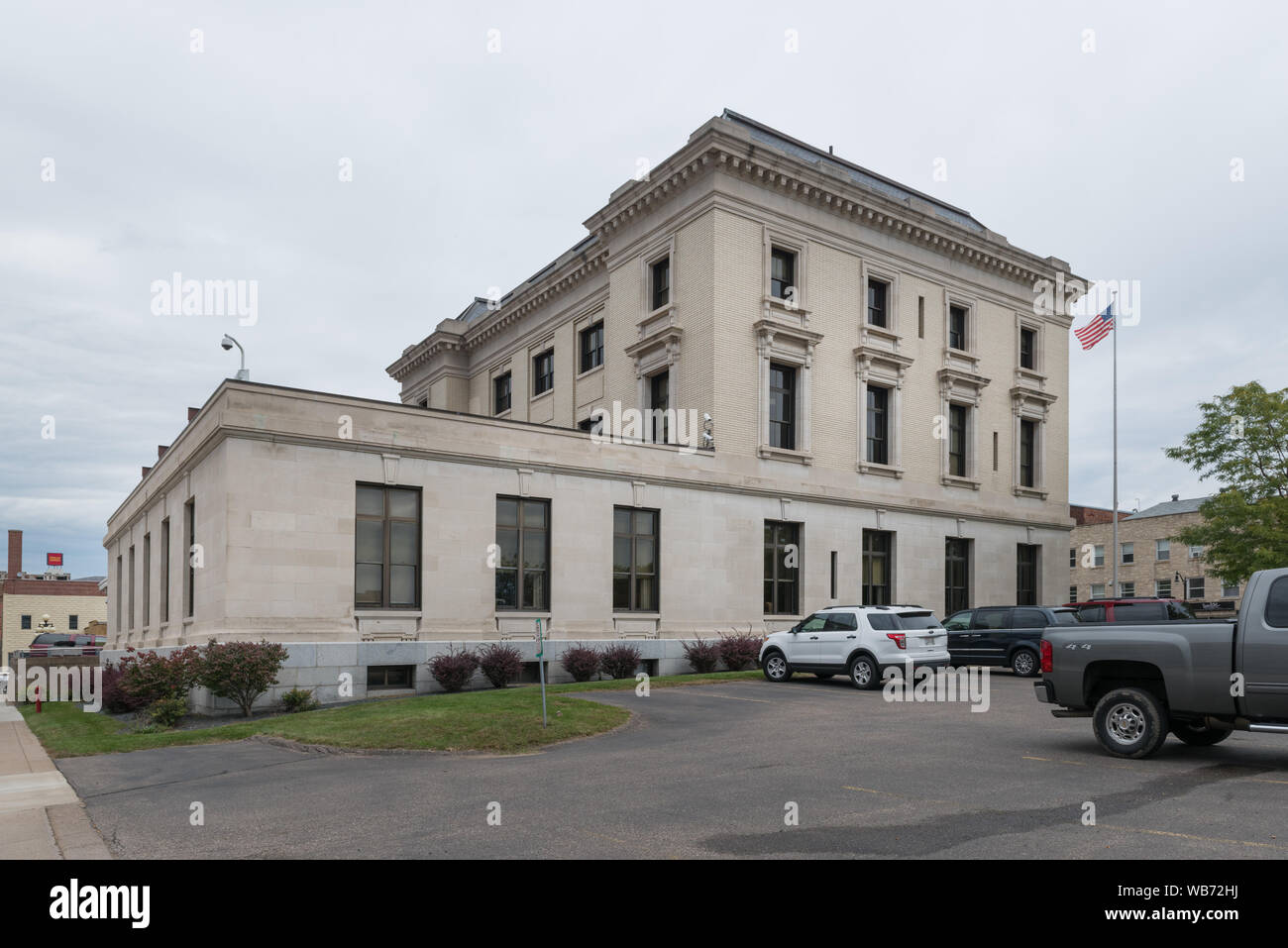 Federal Building and U.S. Courthouse, Eau Claire, Wisconsin Stock Photo