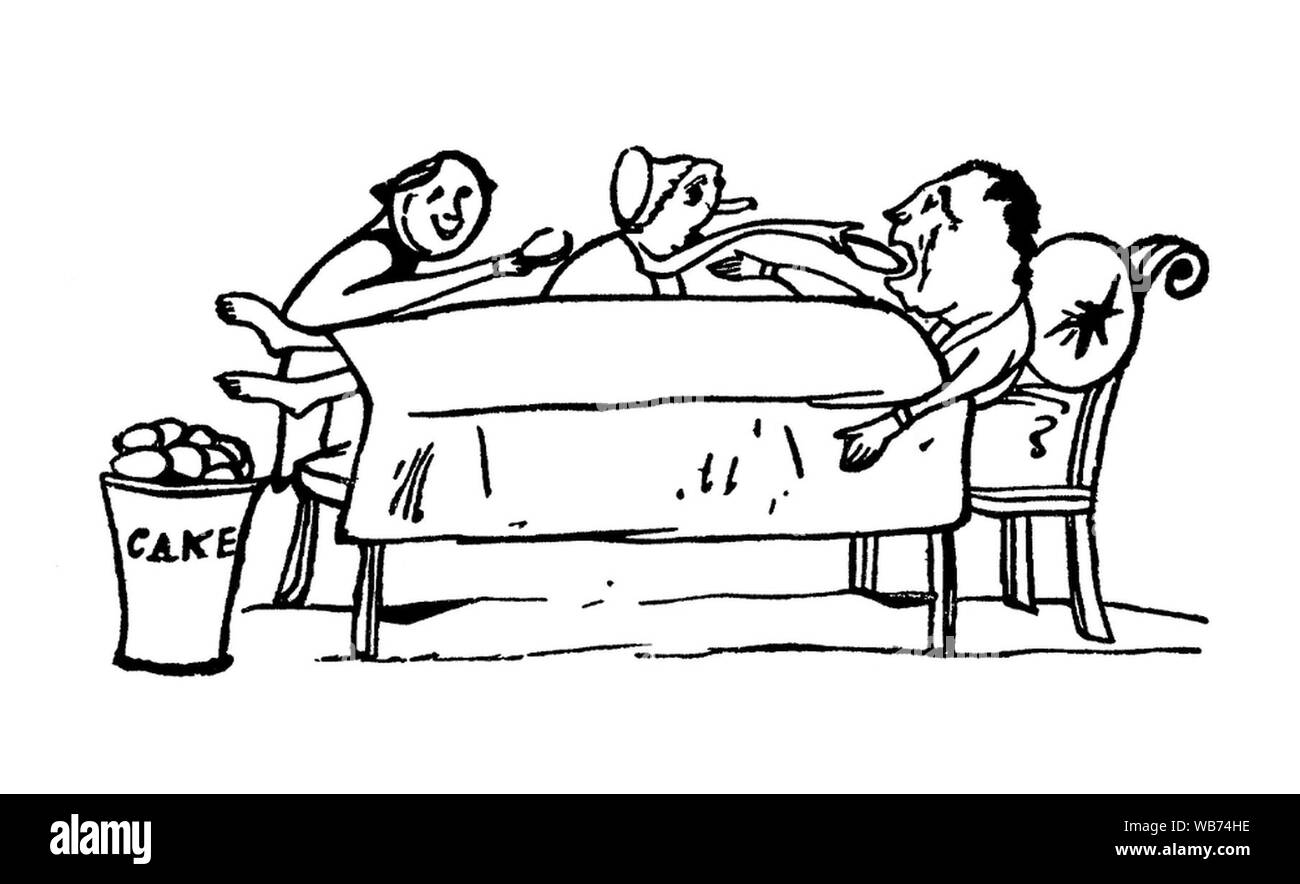 Edward Lear A Book of Nonsense 62. Stock Photo