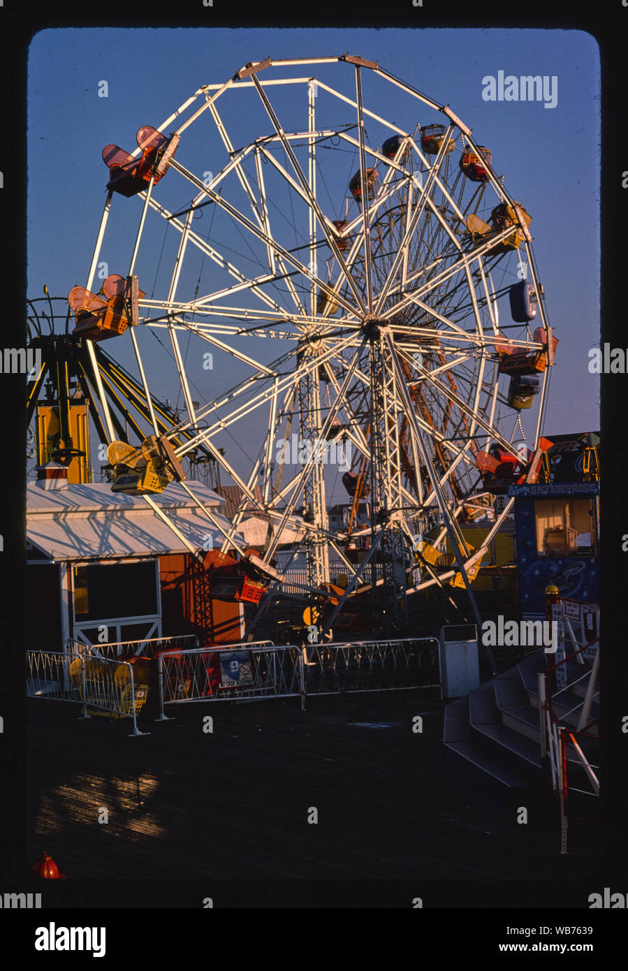 Ferris wheel, Seaside Heights, New Jersey Stock Photo