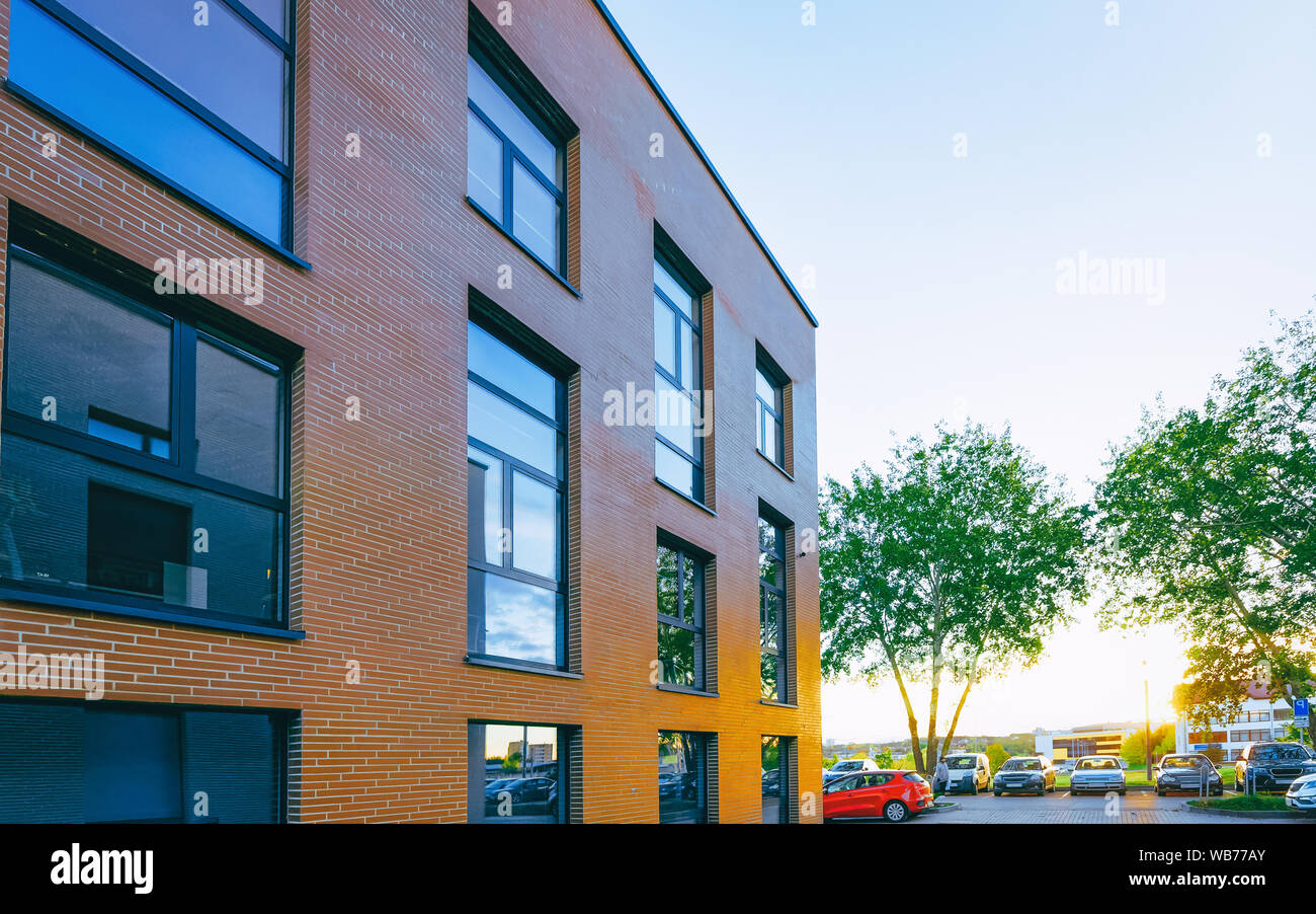 Apartment modern home and house residential buildings complex real ...