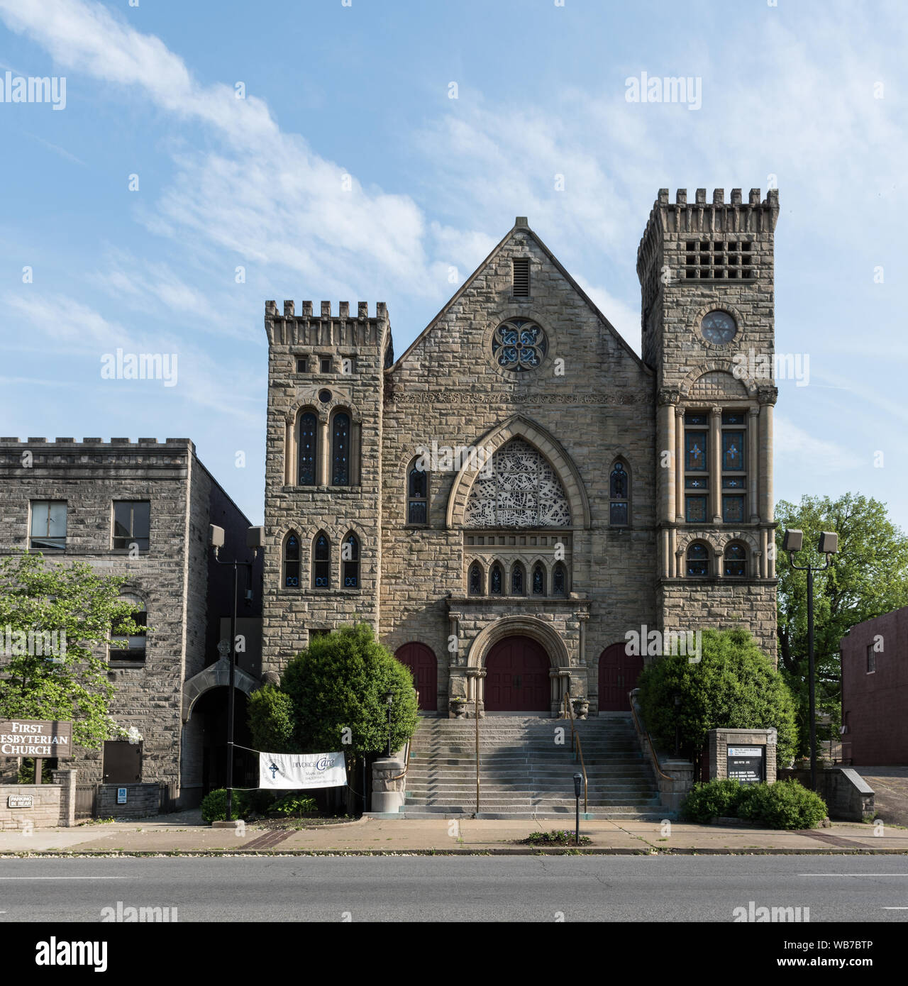 First Presbyterian Church in Huntington, West Virginia Stock Photo - Alamy 