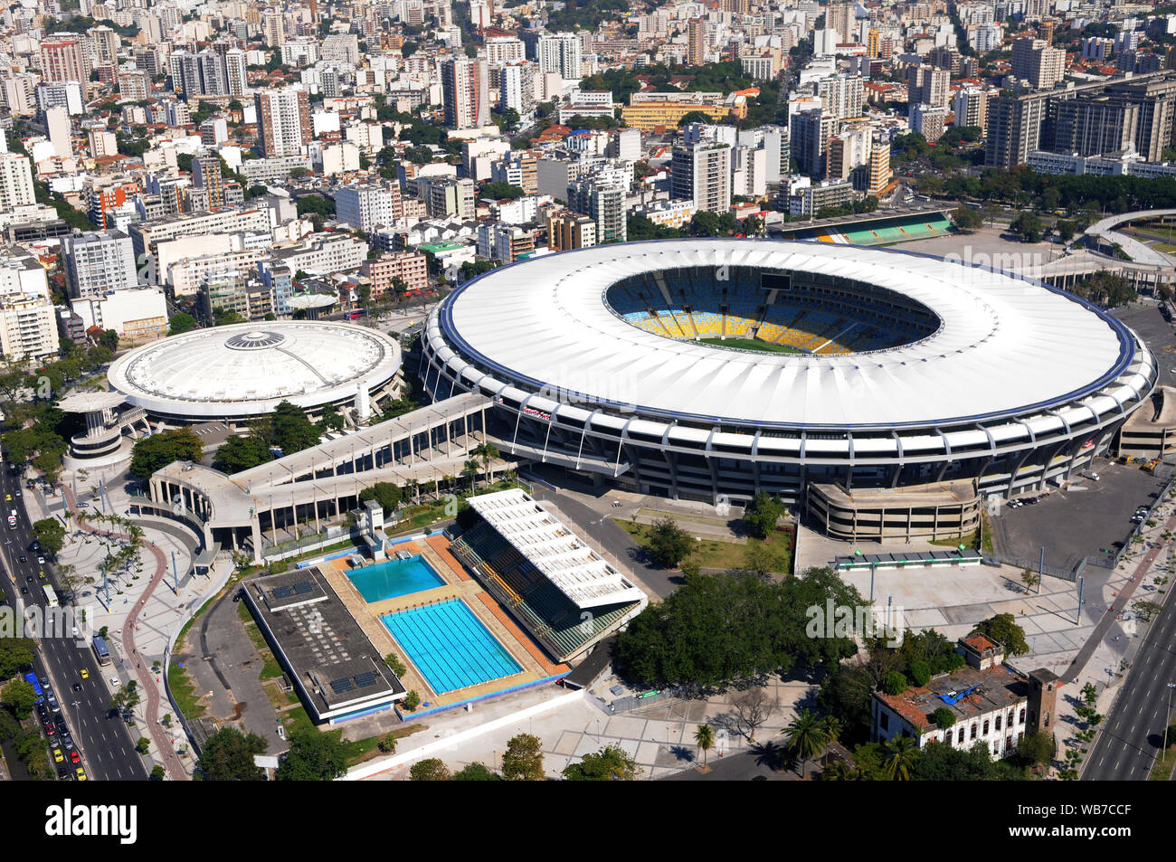 Maracana aerial view hi-res stock photography and images - Alamy