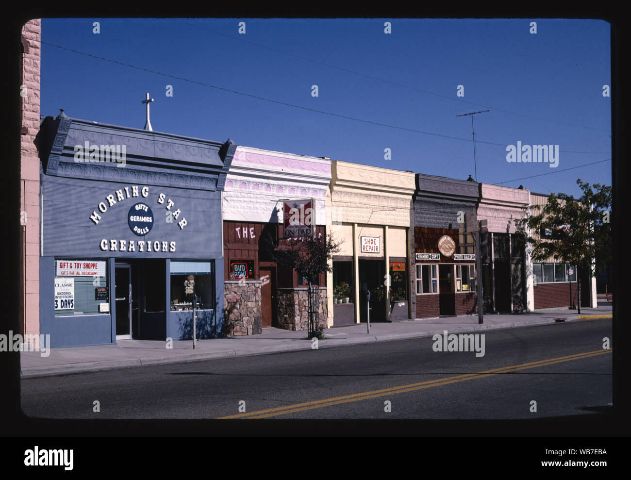 Five stores, Walsenburg, Colorado Stock Photo Alamy