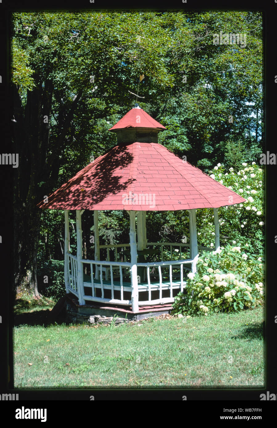 Fleischmanns Park Hotel gazebo, Fleischmanns, New York Stock Photo Alamy