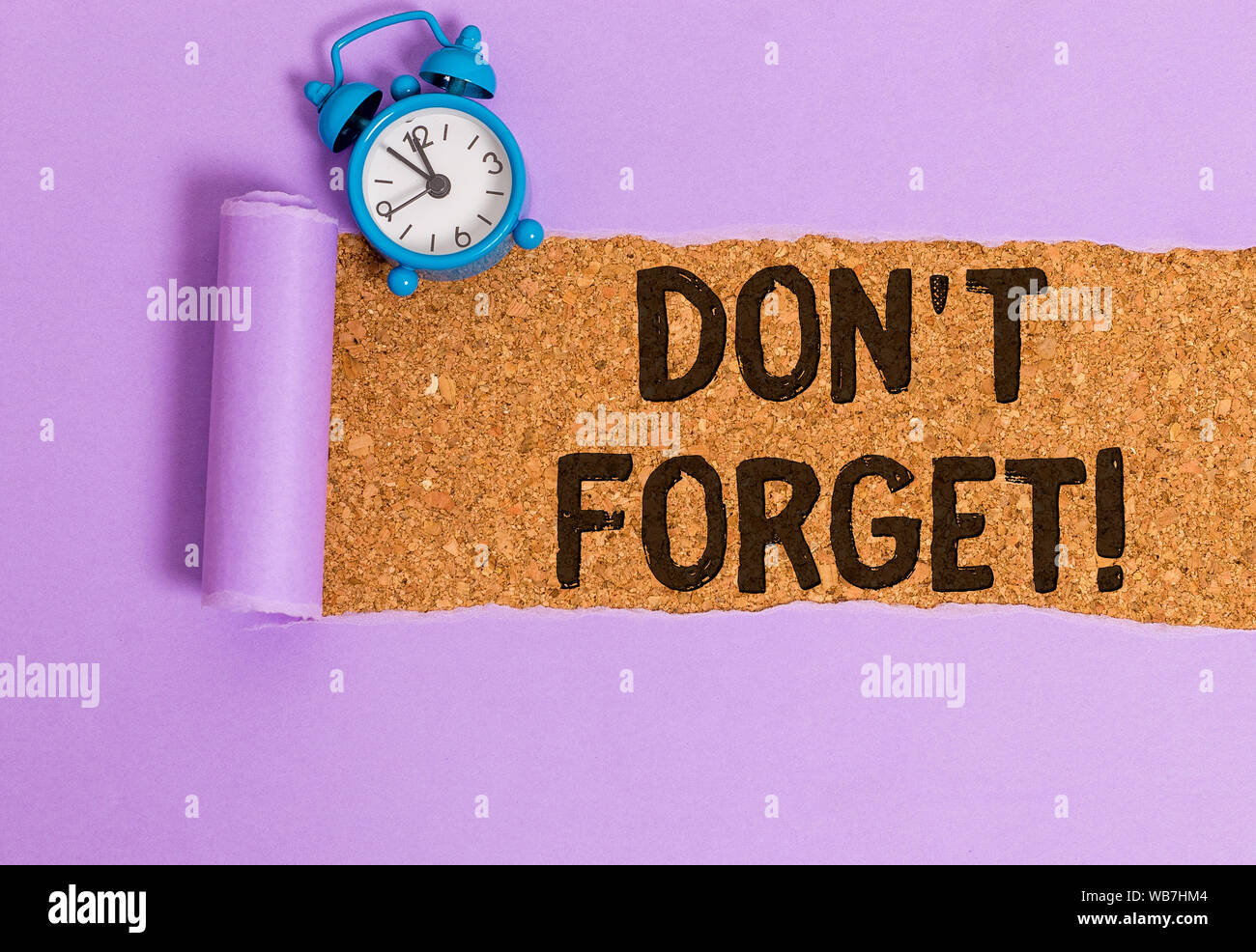 Writing note showing Don T Forget. Business concept for used to remind ...