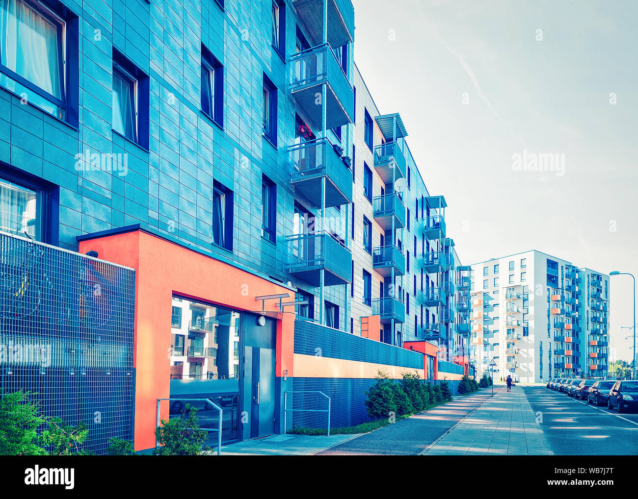 Complex new apartment buildings hi-res stock photography and images - Alamy