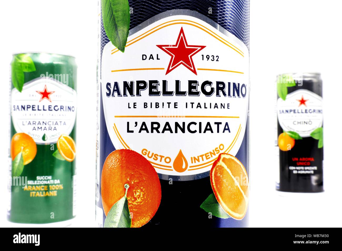 Sanpellegrino Italian sparkling Orange Juice, Bitter Orange and