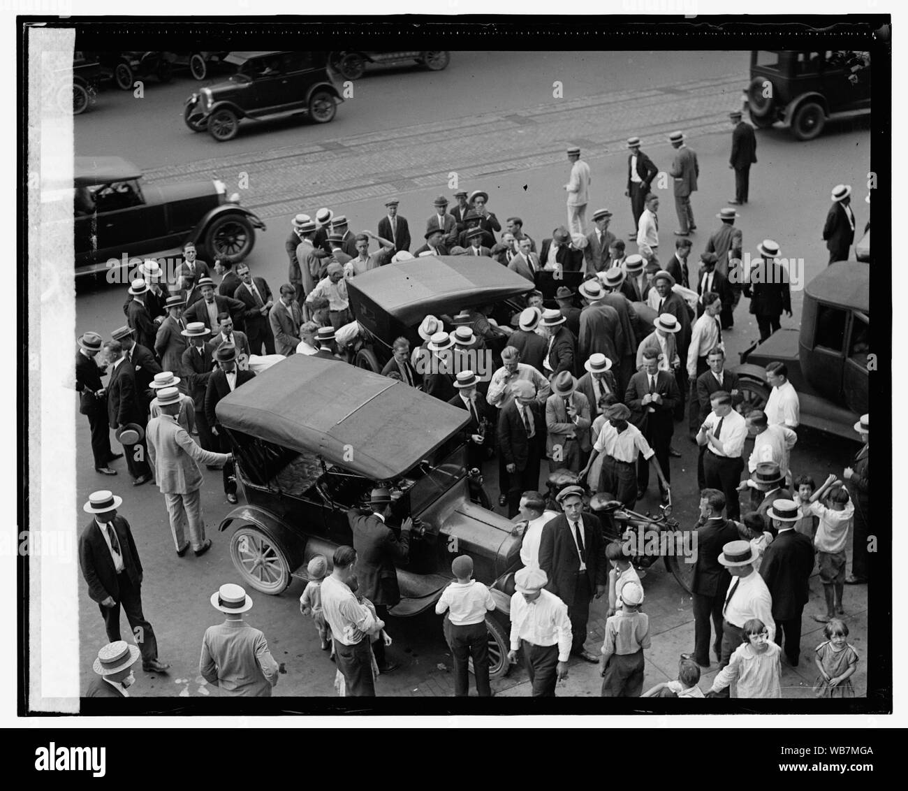 Ford Motor Co. Abstract/medium: 1 negative : glass ; 4 x 5 in. or smaller Stock Photo