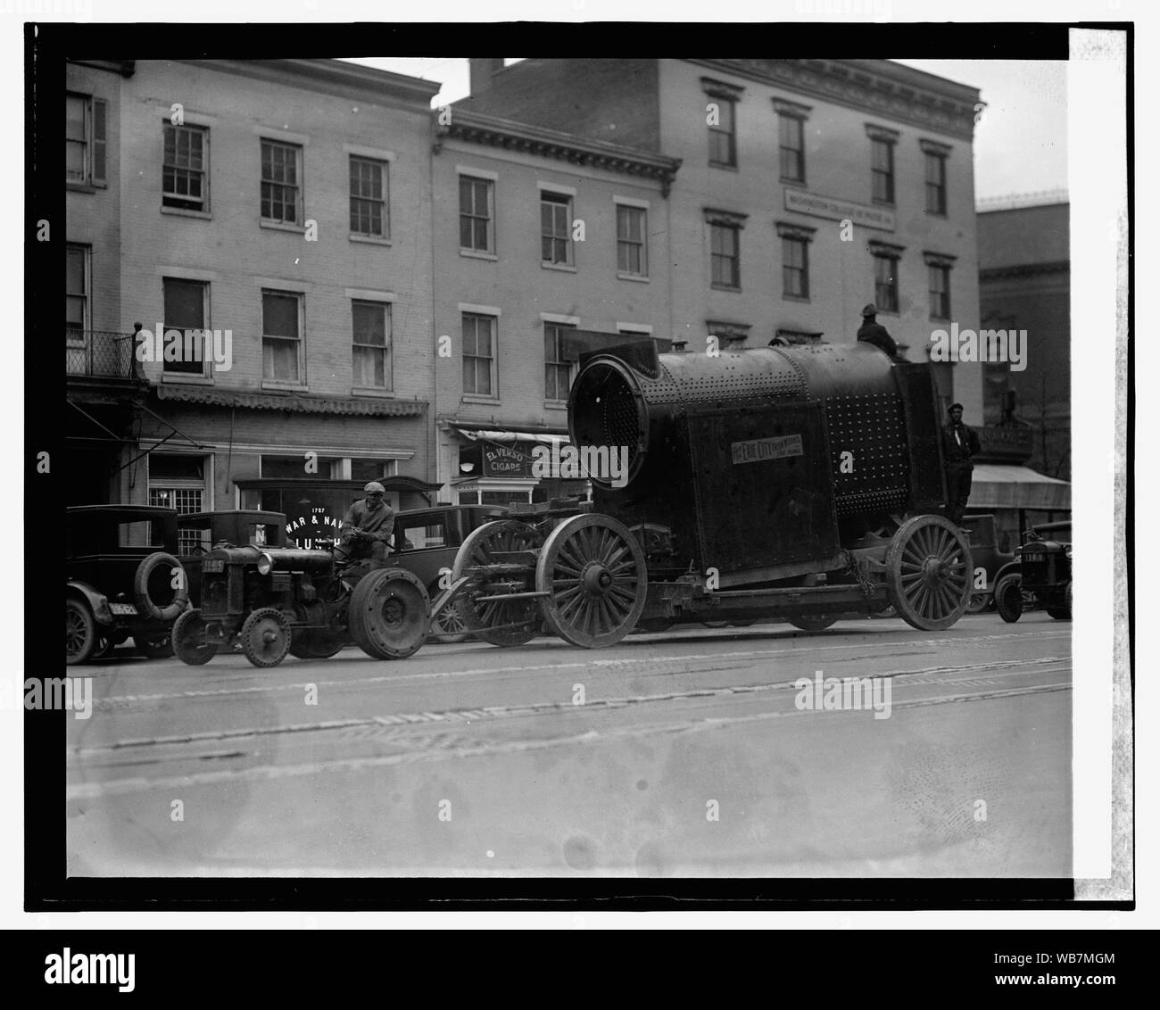 Ford Motor Co. Abstract/medium: 1 negative : glass ; 4 x 5 in. or smaller Stock Photo