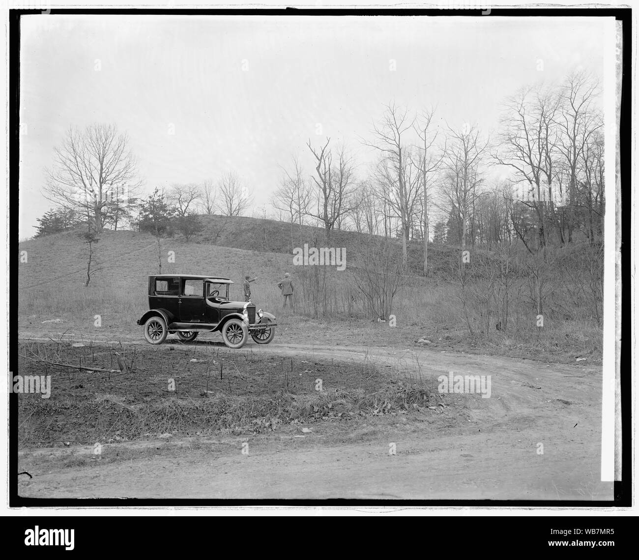 Ford Motor Co., Fort Macey Abstract/medium: 1 negative : glass ; 8 x 10 in. or smaller Stock Photo