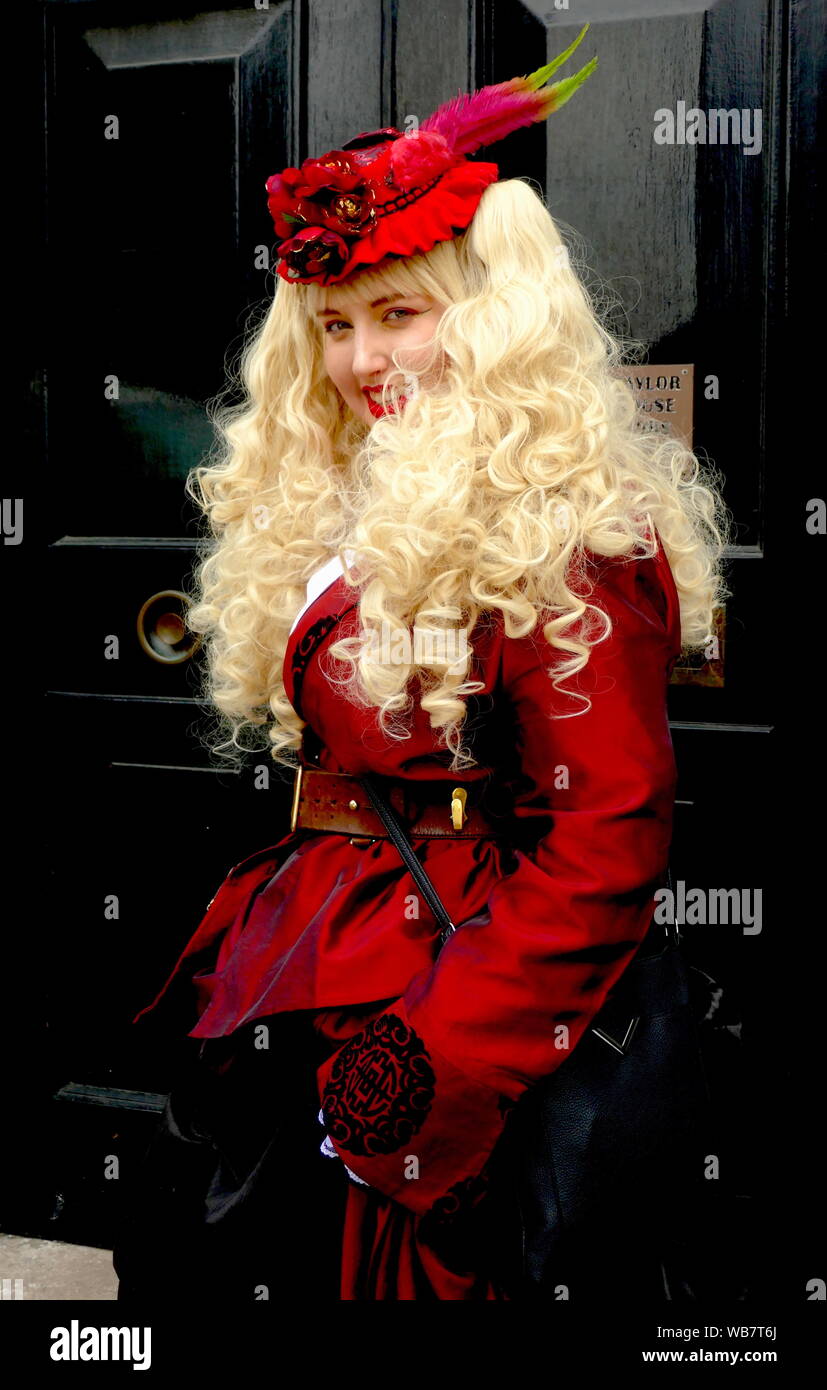 Steampunk is a subgenera of 'Goth' science fiction and cosplay culture