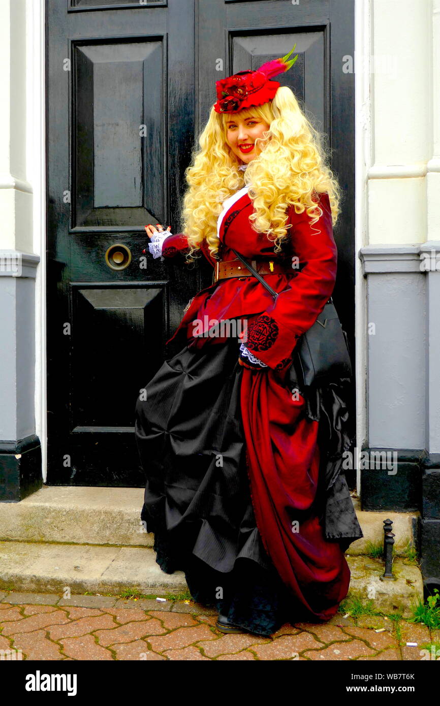 Steampunk is a subgenera of 'Goth' science fiction and cosplay culture