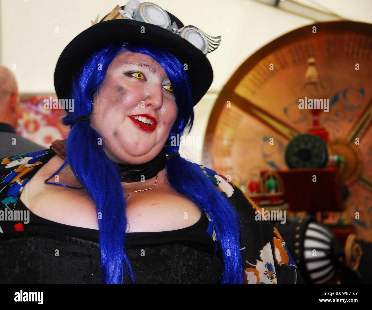 Steampunk is a subgenera of 'Goth' science fiction and cosplay culture