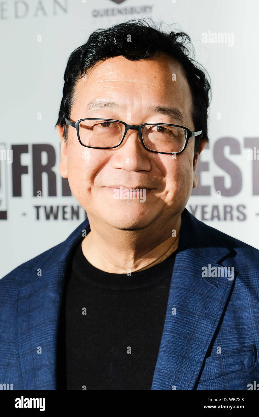 Cineworld Leicester Square, London, UK. 24 August 2019. Michael Goi attends Mary. Michael Goi