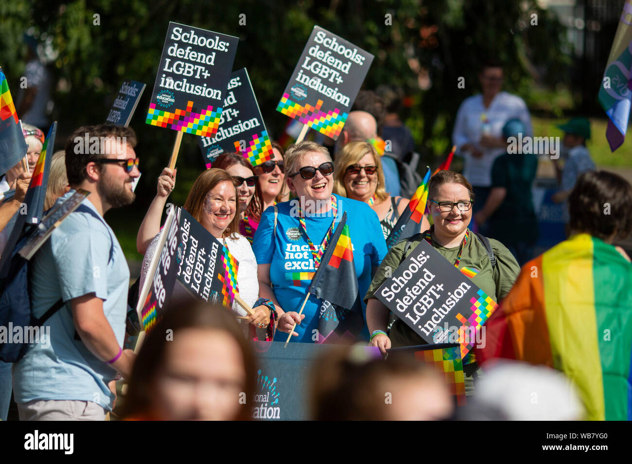 Schools defend lgbt inclusion hi-res stock photography and images - Alamy