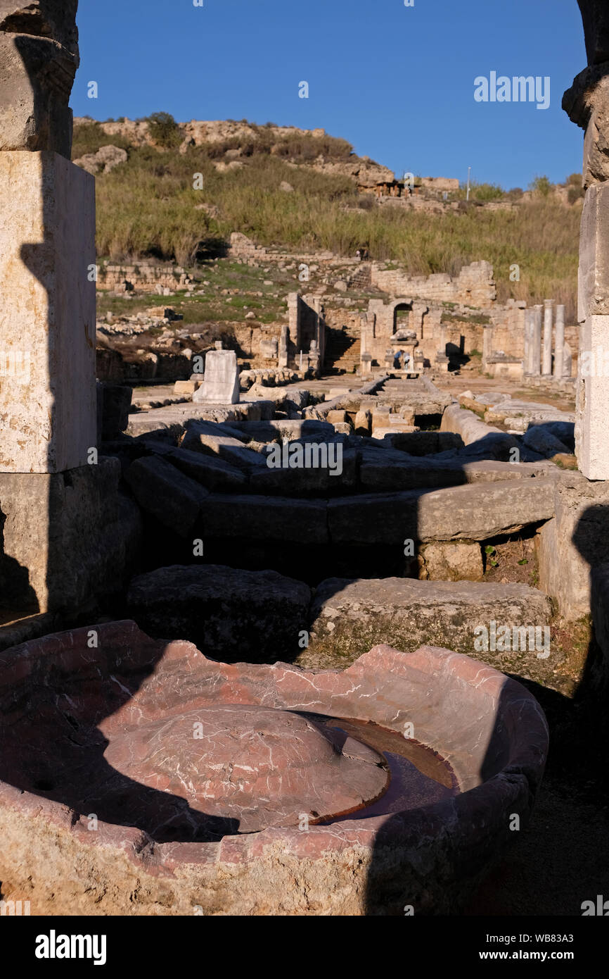 Perga or Perge was an ancient Anatolian city in modern Turkey, once the ...