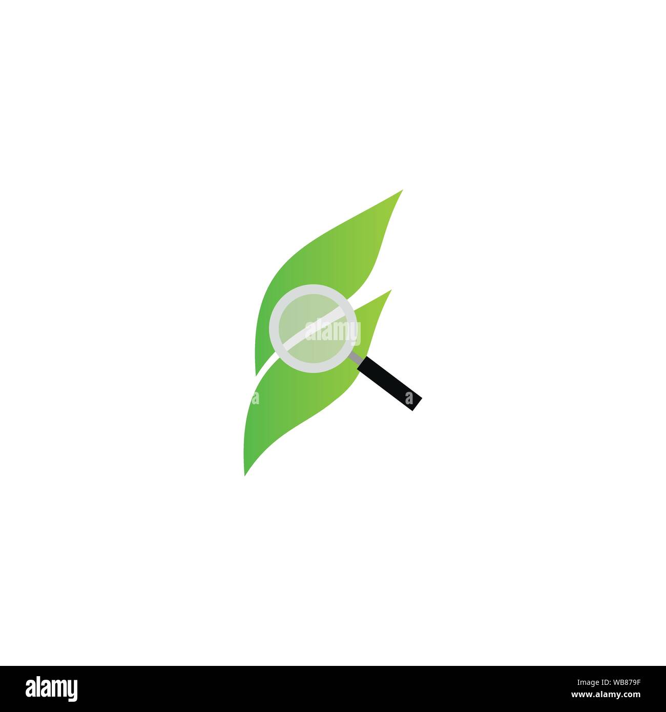 Lap Plant Logo Design Template Stock Vector