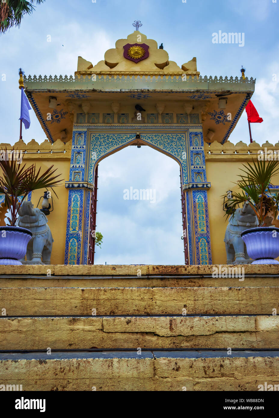 Ourist Visiting 17th Century Palace Today Jagmandir - 