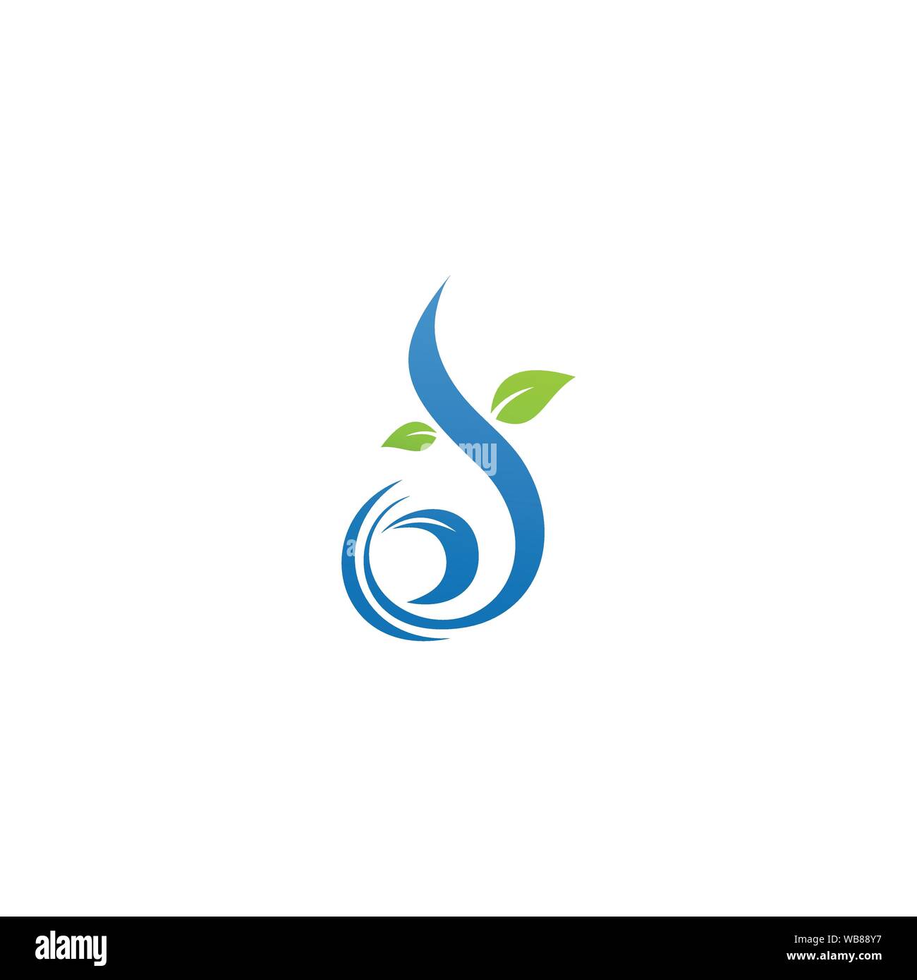 Natural Drug Logo Template Stock Vector
