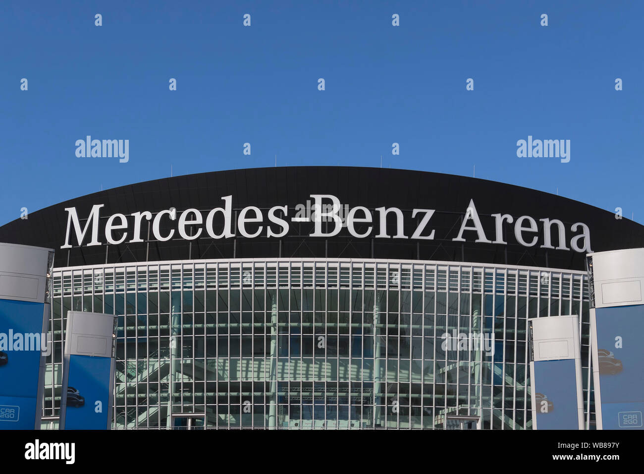 Mercedes Benz Arena In Berlin Stock Photo Alamy