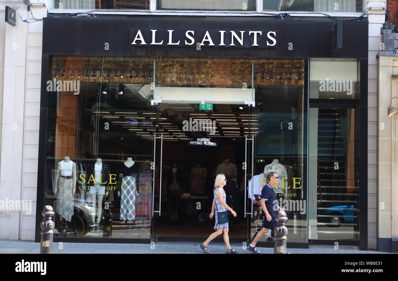 All saints store uk hi-res stock photography and images - Alamy
