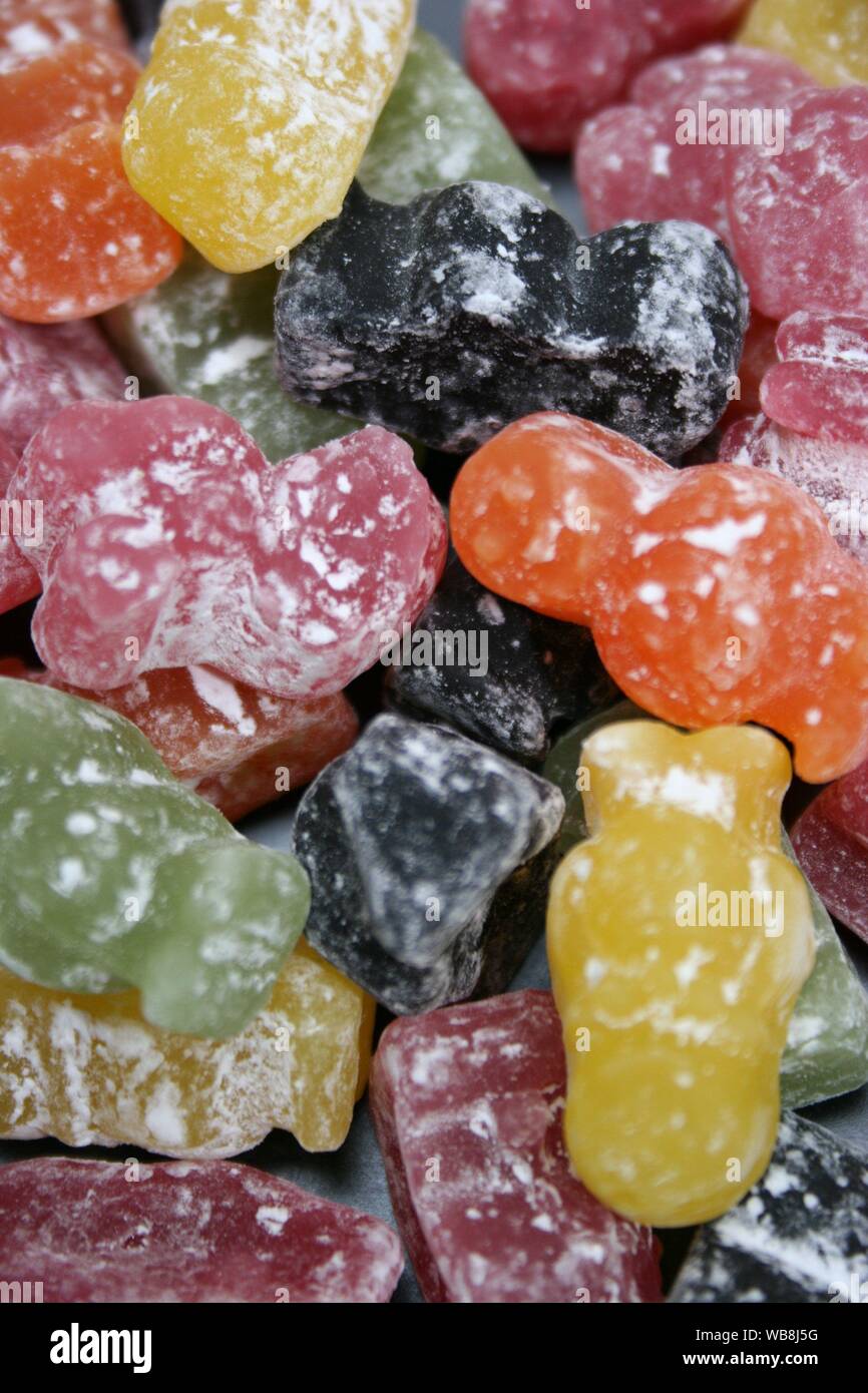 Coloured jelly babies hi-res stock photography and images - Alamy