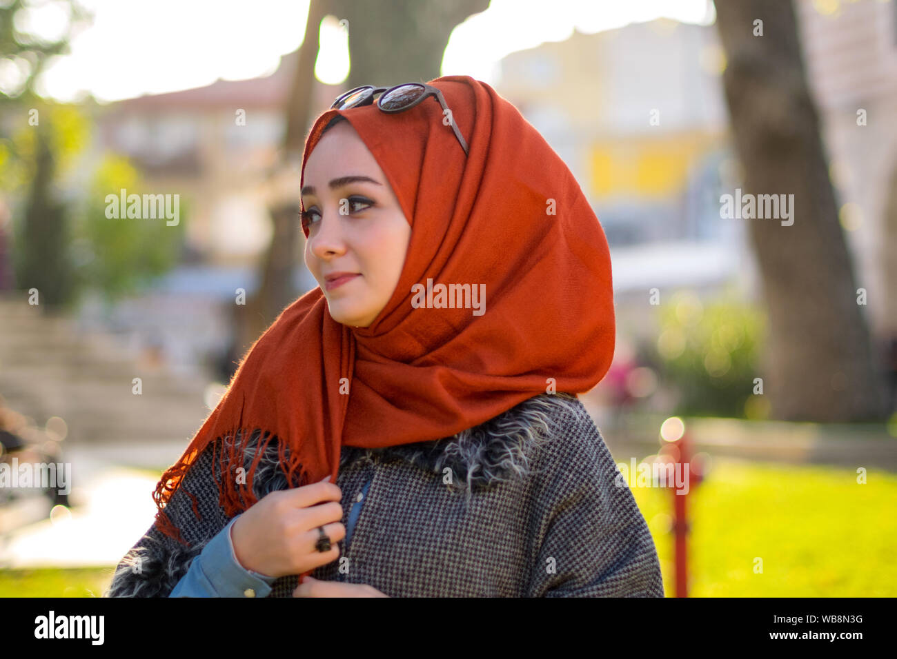 Beautiful Girl In Headscarf Hi-res Stock Photography And Images - Alamy