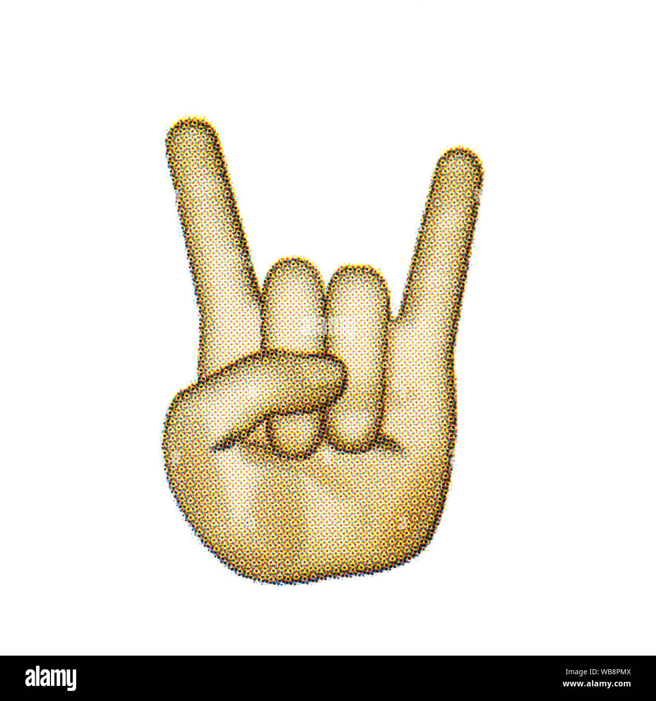 Sign of the horns hires stock photography and images Alamy