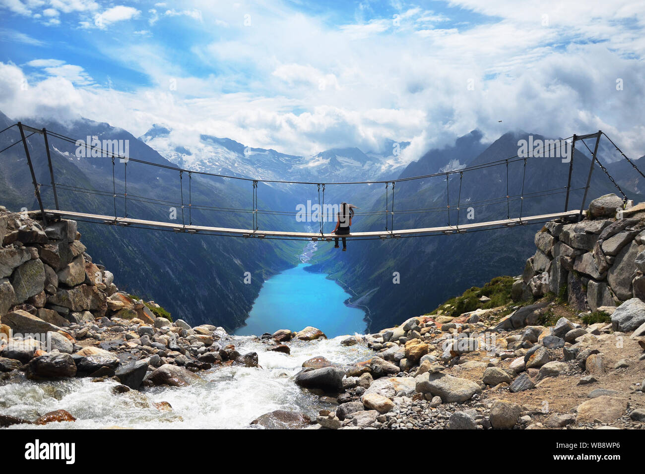 Hiking the Zillertal Alps from Schlegeisspeicher (water reservoir) to