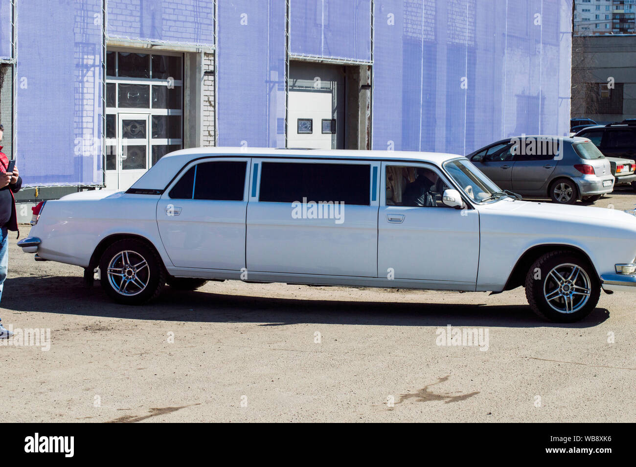 Firm 'Nizhegorodets.' Car Volga 21, converted to a limousine. Russia