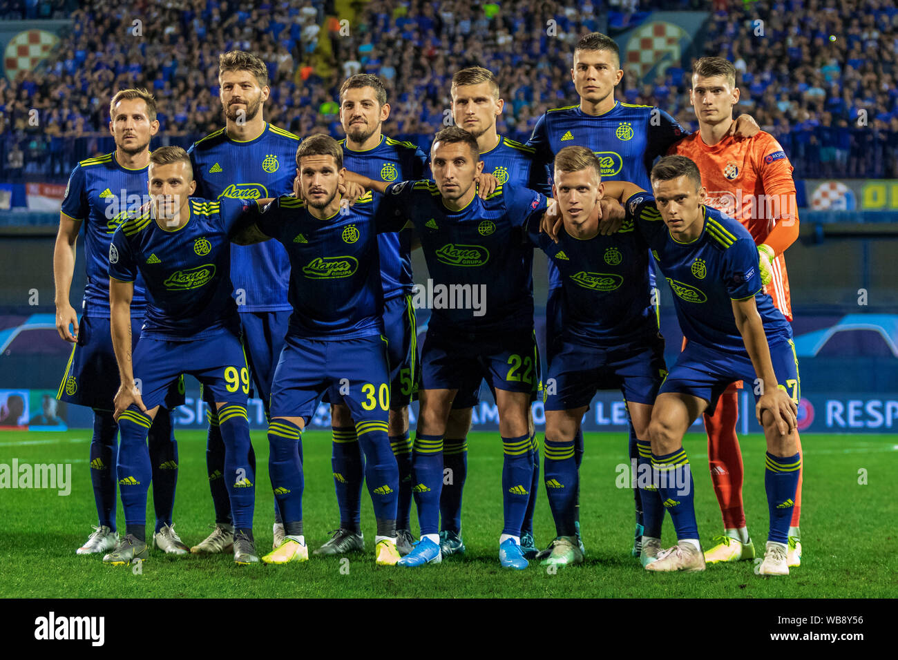 ZAGREB, CROATIA - JULY 13, 2019: Croatian league Supercup, GNK Dinamo vs. HNK  Rijeka. In action Amer GOJAK (14 Stock Photo - Alamy