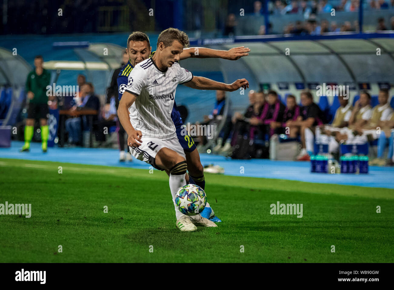 ZAGREB, CROATIA - JULY 13, 2019: Croatian league Supercup, GNK Dinamo vs. HNK  Rijeka. In action Mislav ORSIC (99 Stock Photo - Alamy