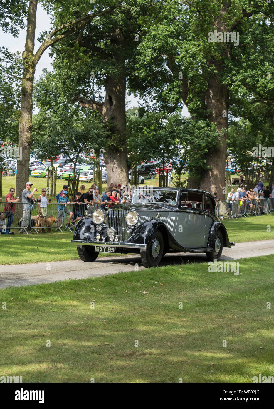Rolls Royce 20 25 atThe Helmingham Festival of Classic & Sports Cars 2019 Stock Photo