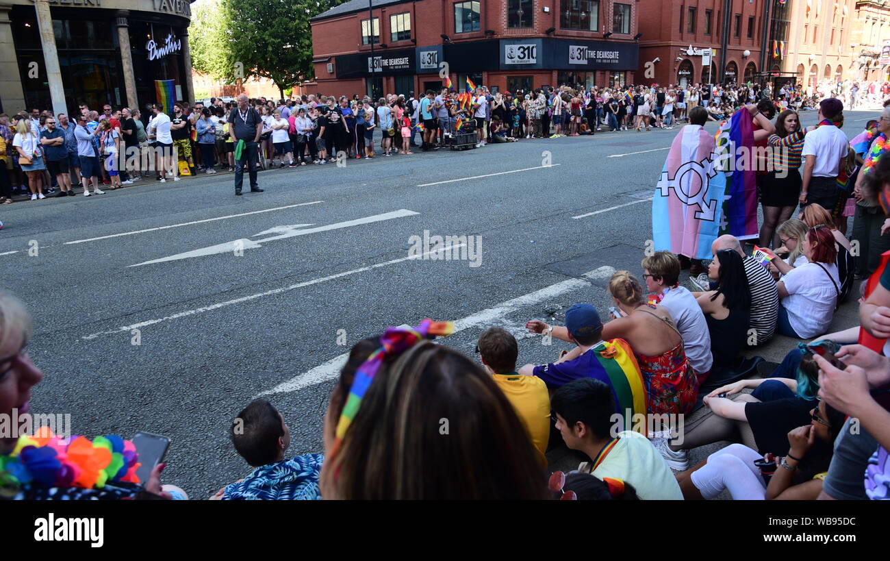 Manchester Pride Parade Stock Photo Alamy