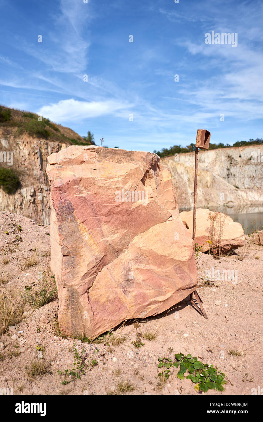 Scrap Metal Quarry Stock Photo Alamy