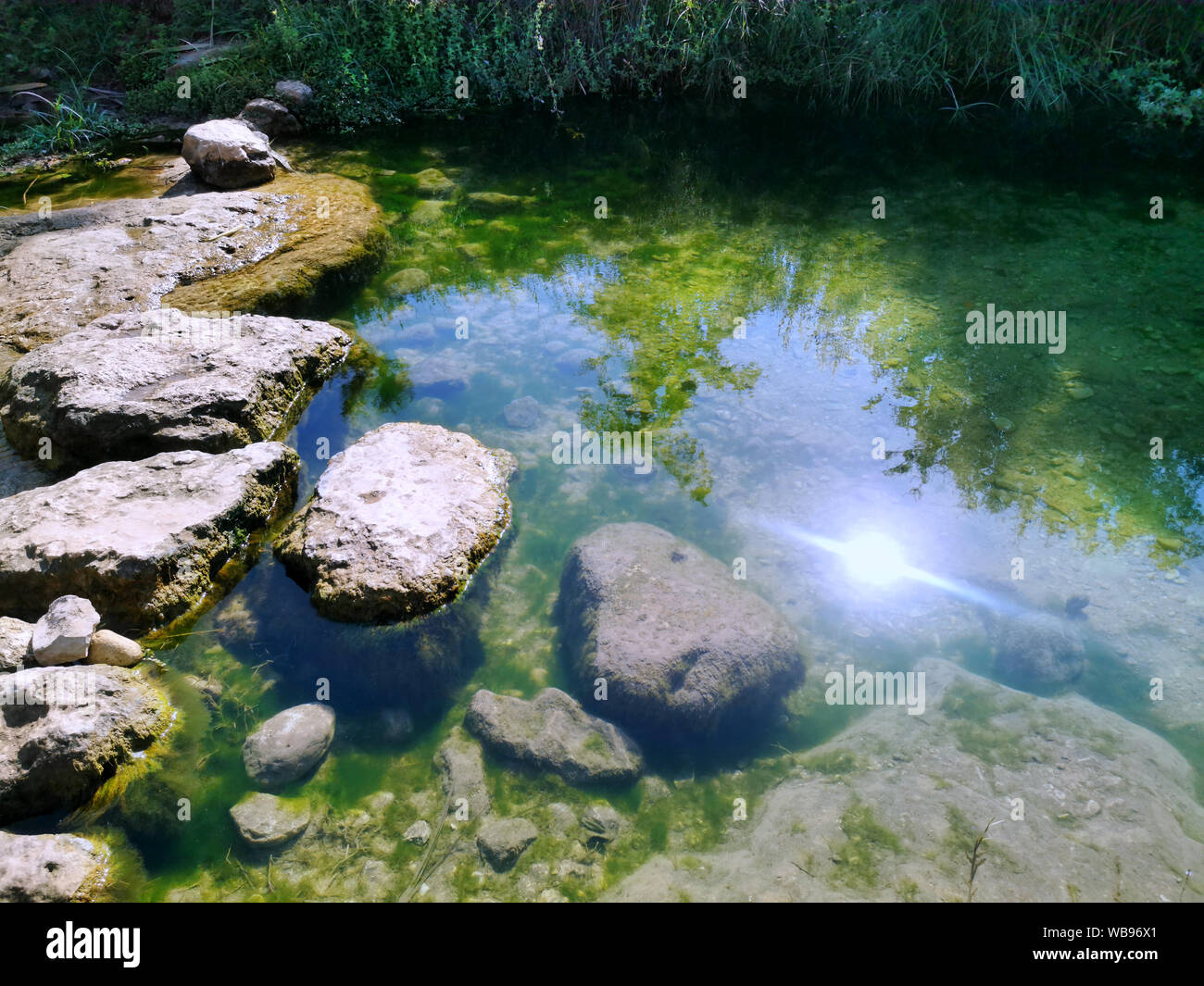 Clear transparent water stones hi-res stock photography and images - Alamy