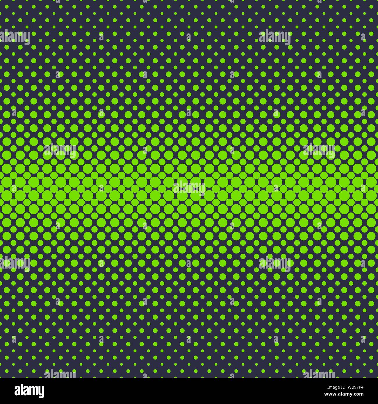 Green geometric halftone circle pattern background design - abstract ...