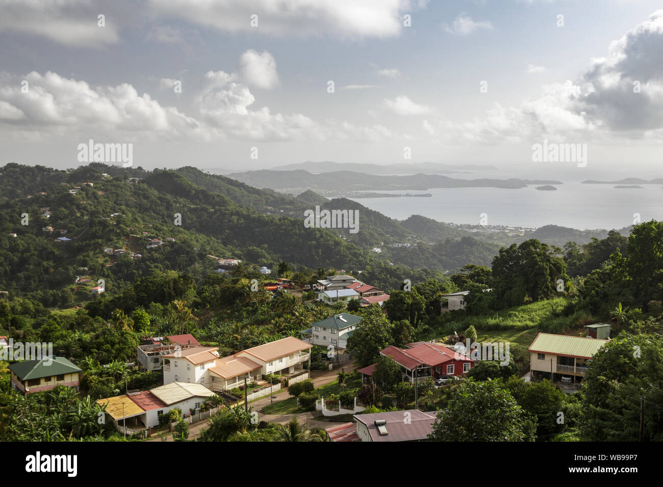 The island of Martinique Stock Photo Alamy