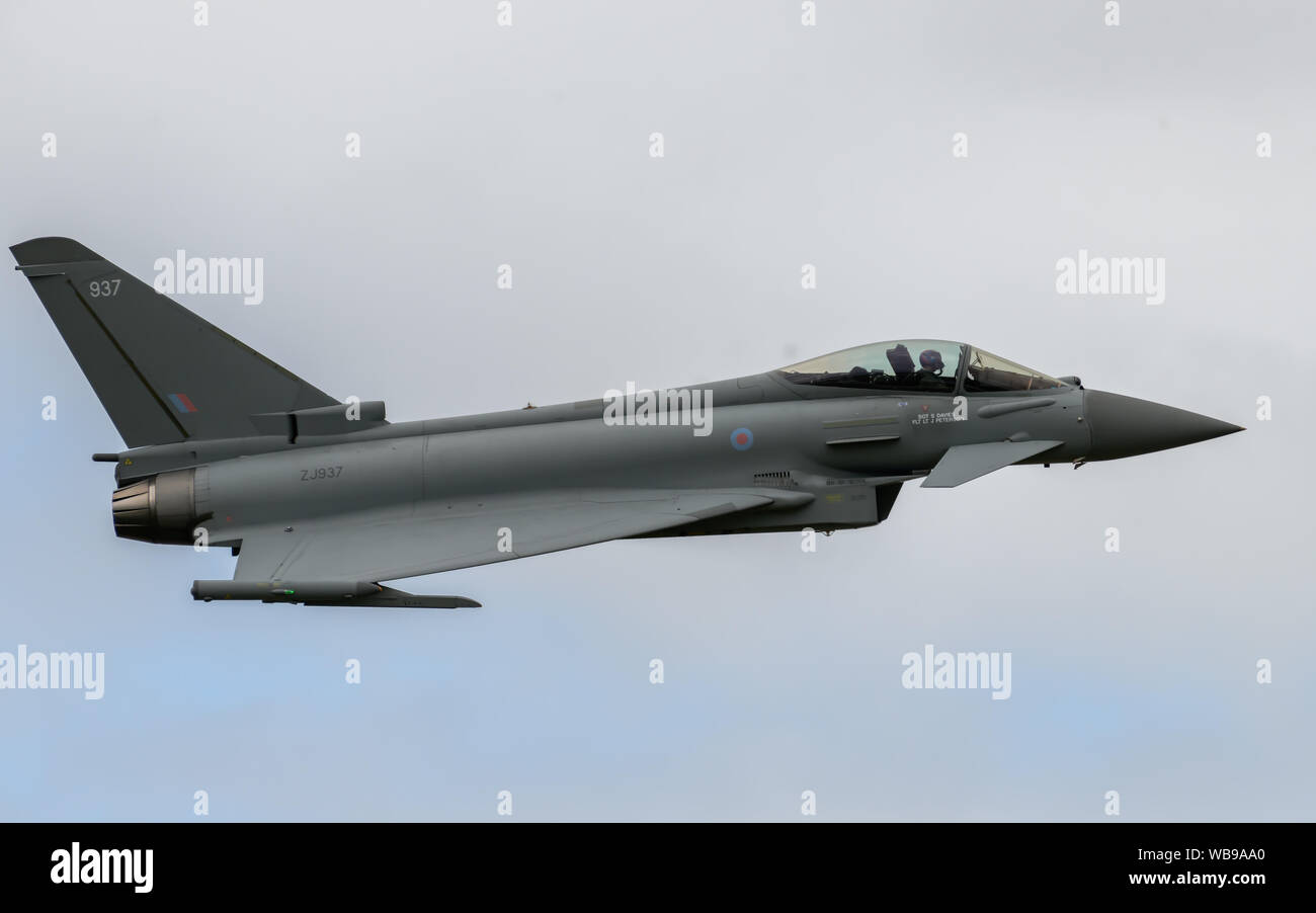 Eurofighter Typhoon Jet Aircraft Stock Photo - Alamy