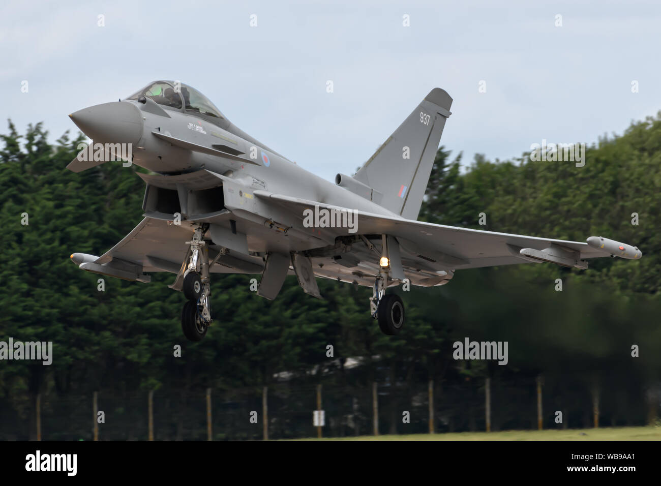 Eurofighter Typhoon Jet Aircraft Stock Photo - Alamy