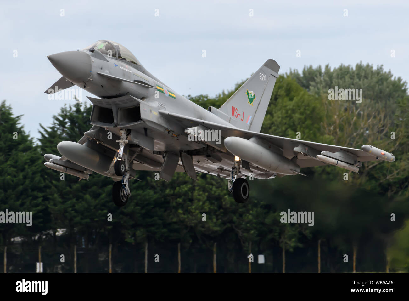 Eurofighter Typhoon Jet Aircraft Stock Photo - Alamy