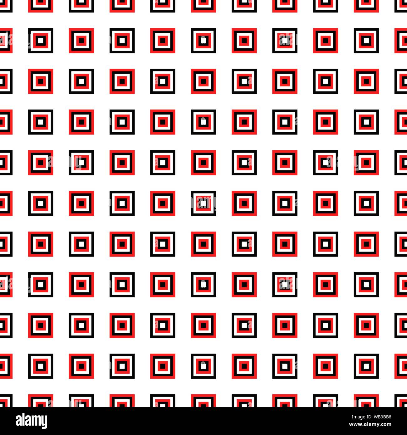 Abstract seamless square pattern background - vector illustration Stock ...