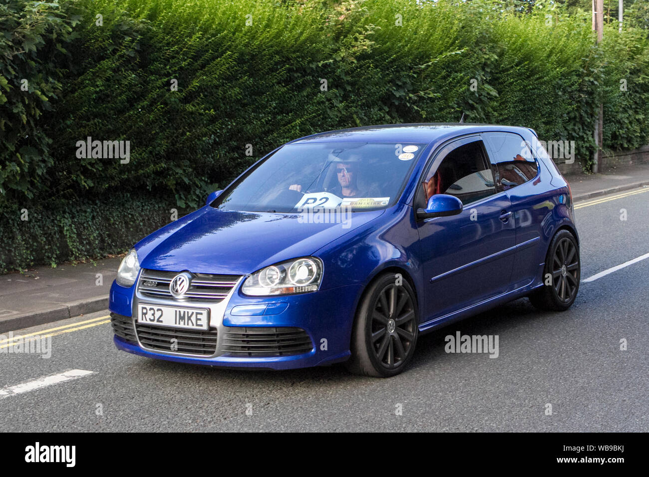 2008 Volkswagen Golf R32 at the Ormskirk Motorfest in Lancashire, UK ...