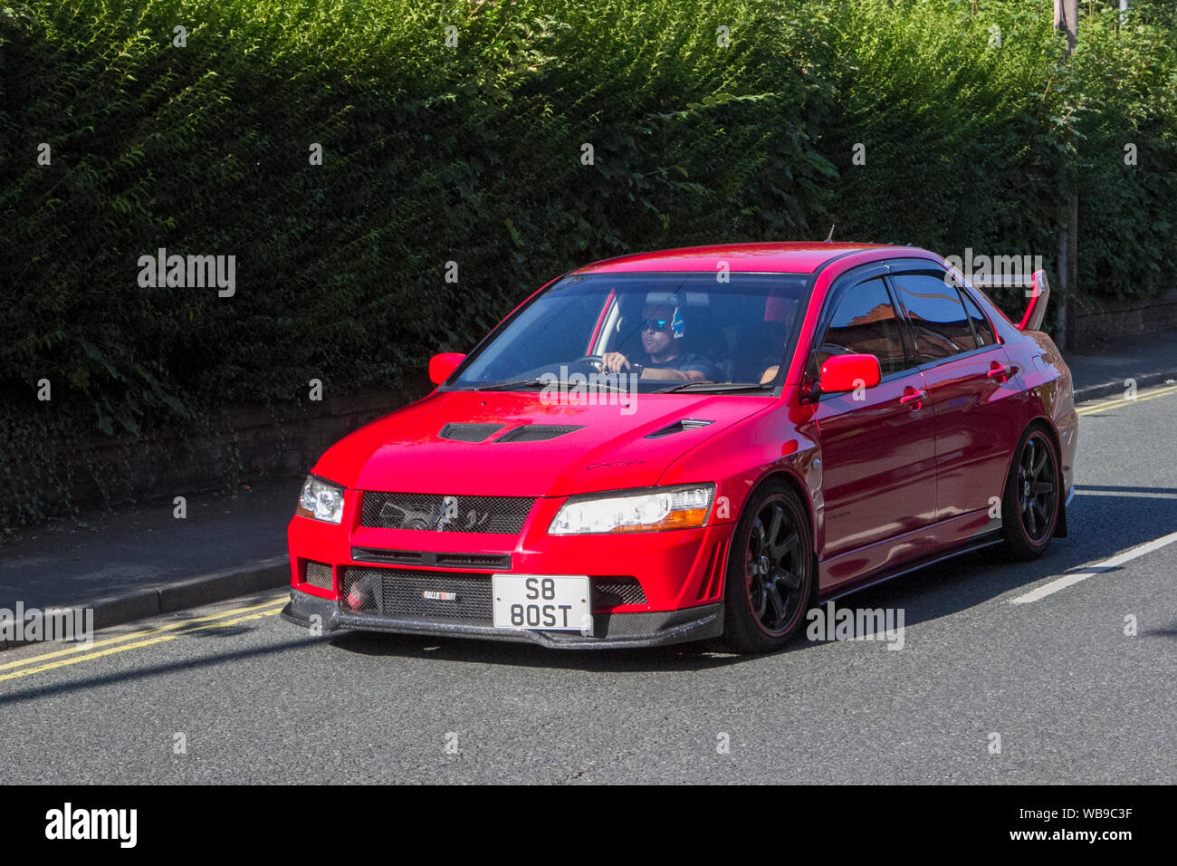 S88OST Mitsubishi Lancer Evo Vii at the Ormskirk Motorfest in Lancashire, UK Stock Photo Alamy