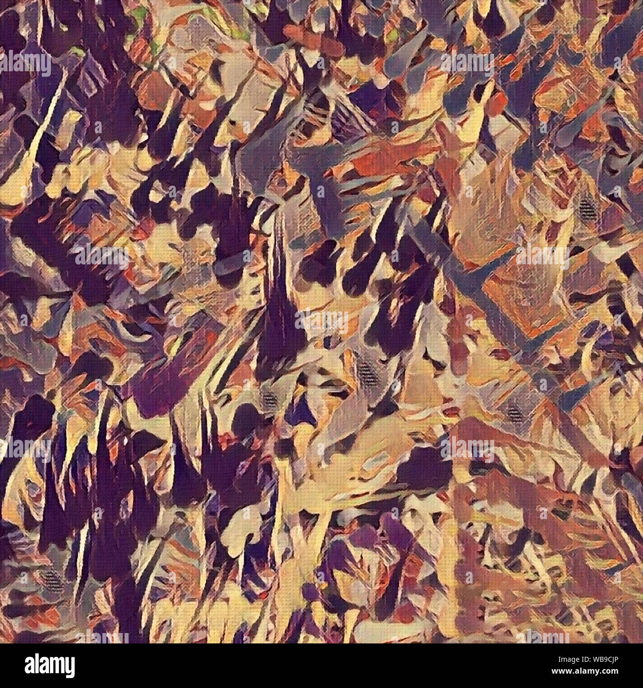 Abstract painting. Brush strokes pattern Stock Photo - Alamy