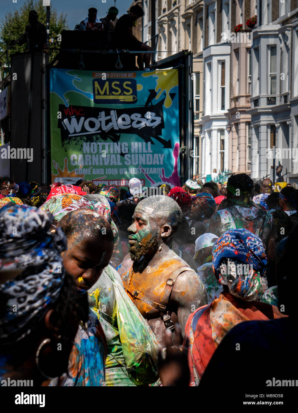 Notting hill carnival floats hi-res stock photography and images - Alamy