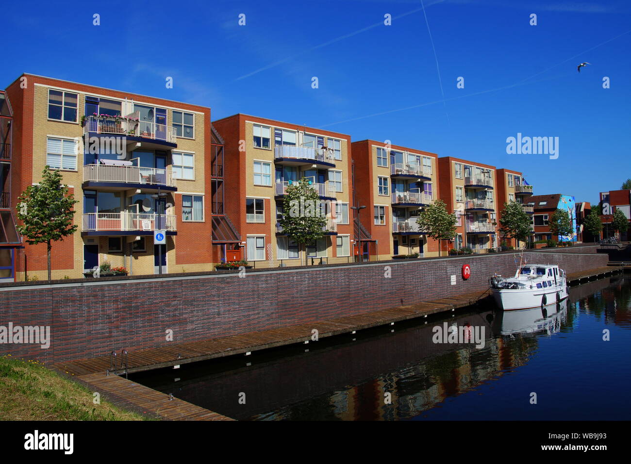 Almere Stad, Flevoland, The Netherlands June 18, 2017 Apartment