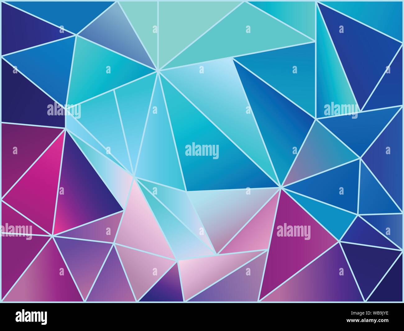 Abstract geometric background vector image Stock Vector